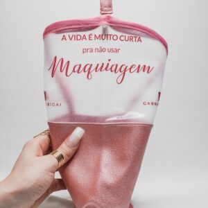 Kit Completo Gabriela Bigai – 10 Pincéis Pro + 1 Necessaire + 1 Esponja Perfect Blender + Esponja Pó