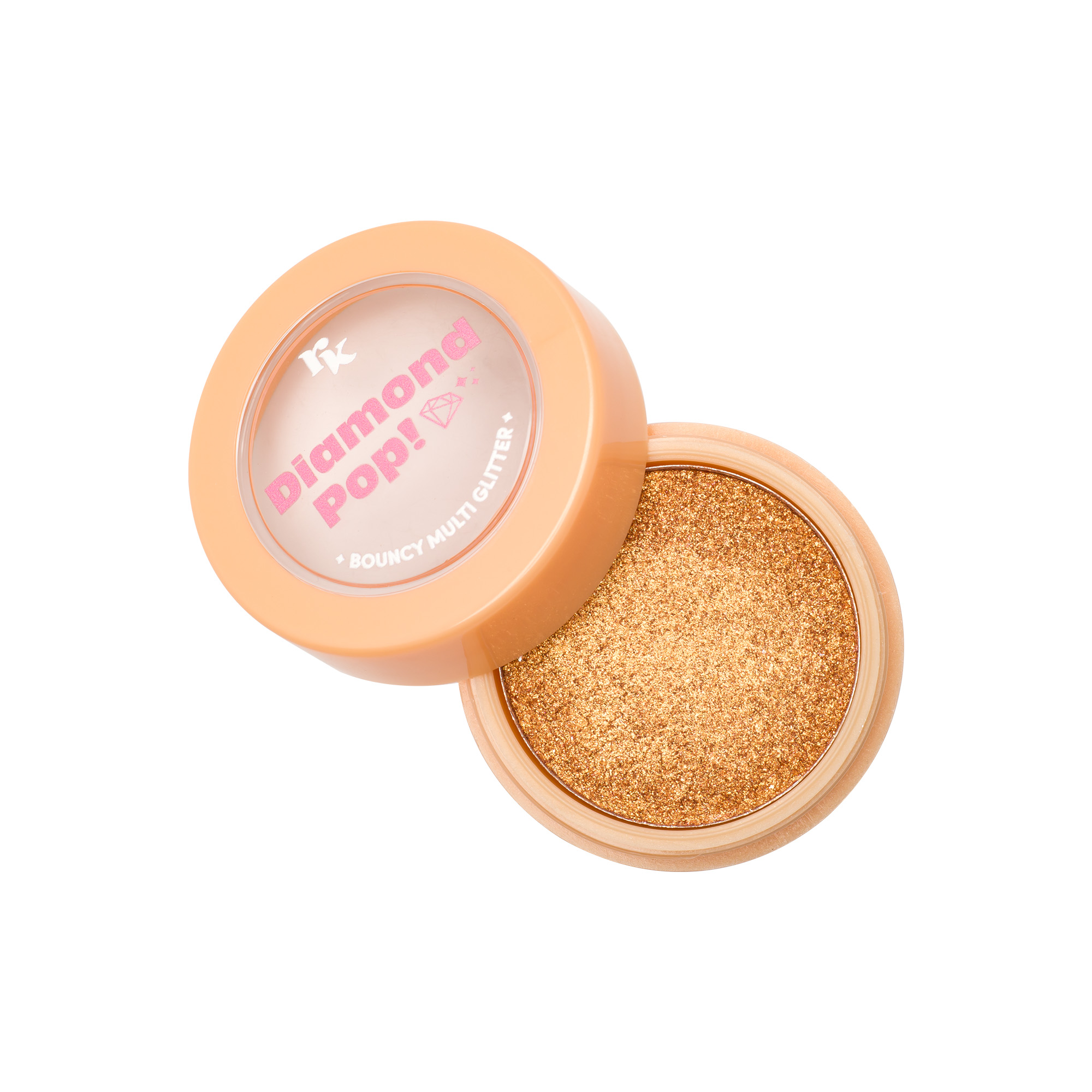 Diamond Pop – Bouncy Glitter – Gold Glow