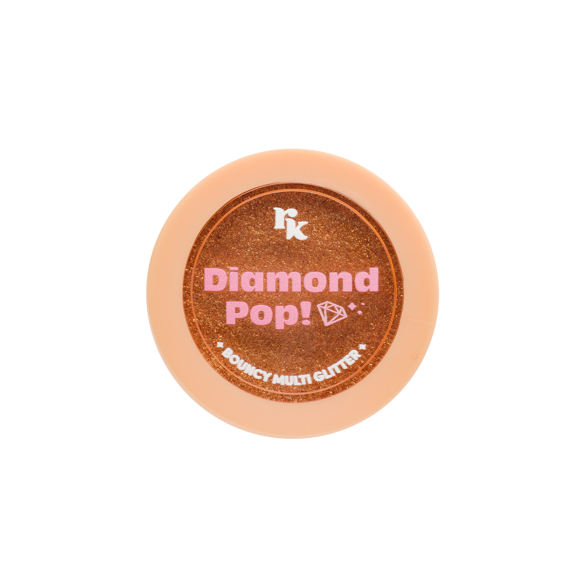 Diamond Pop – Bouncy Glitter – Gold Glow
