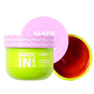 ESFOLIANTE CORPORAL RASPADINHA DE MELANCIA MADE IN RRB5100 MELU RUBY ROSE