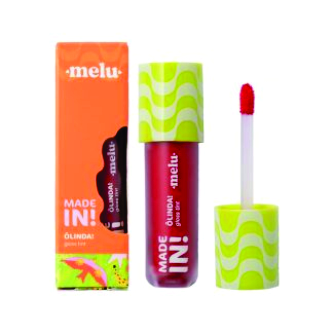 GLOSS TINT OLINDA PITELZINHO MADE IN RRL6402-3 MELU RUBY ROSE