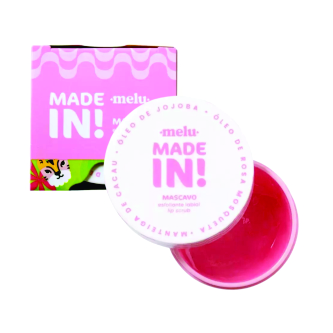 ESFOLIANTE LABIAL MASCAVO MADE IN RRL6800 MELU RUBY ROSE