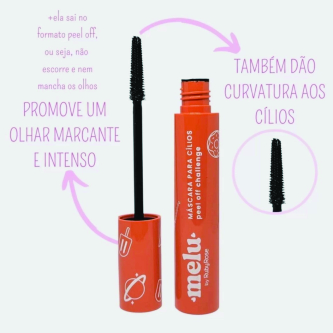 MASCARA PARA CILIOS PEEL OFF CHALLENGE RR51513 MELU RUBYROSE