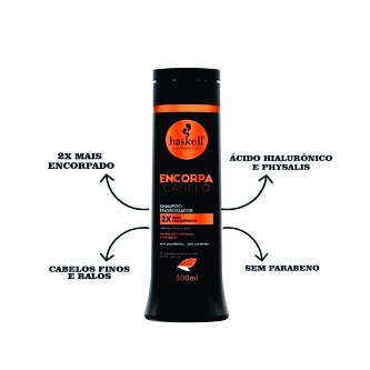 SHAMPOO ENCORPA CABELO 300ML HASKELL