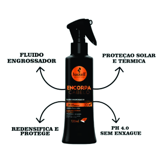 FLUIDO FINALIZADOR ENCORPA CABELO 120ML HASKELL