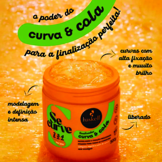 FINALIZADOR CURVA E COLA SE CURVE 500G HASKELL
