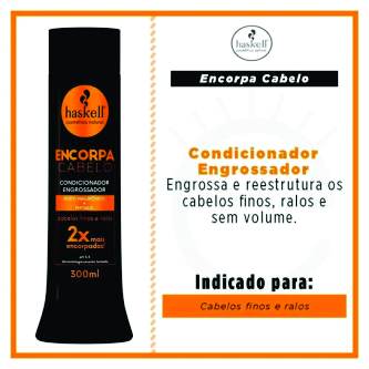 CONDICIONADOR ENCORPA CABELO 300ML HASKELL
