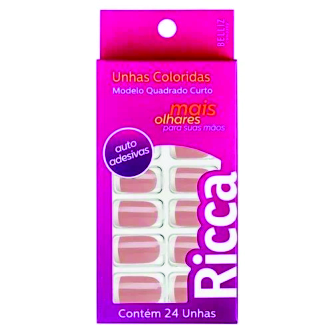 UNHAS RICCA AUTOADES. FRANCESINHA ROSA